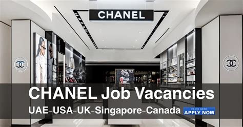 chanel counter jobs uk|Chanel jobs in UK.